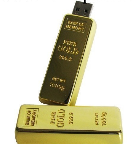 個性隨身碟 禮品隨身碟 黃金隨身碟 金條隨身碟4g工廠,批發,進口,代購