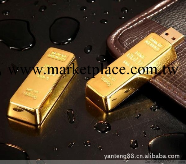 個性隨身碟 禮品隨身碟 黃金隨身碟 金條隨身碟4g工廠,批發,進口,代購