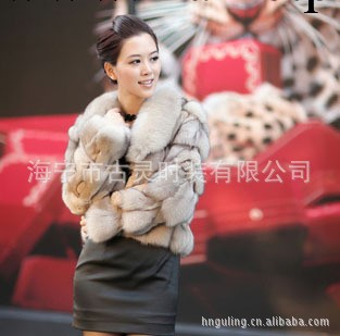 2012秋冬新款皮草特價 進口狐貍頭毛狐貍毛領 女裝外套工廠,批發,進口,代購