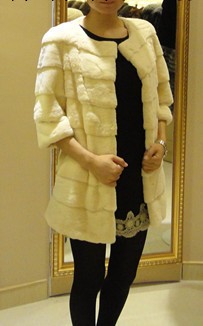 2013新款韓版加長皮草大衣工廠,批發,進口,代購