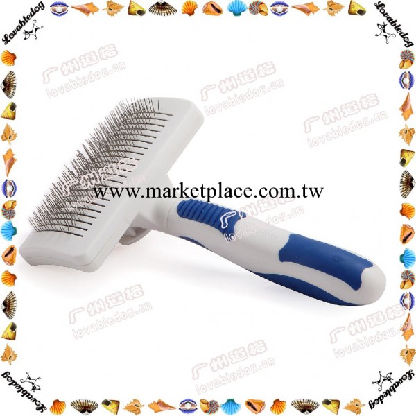 供應寵物用品 自動脫毛中號新款鋼梳工廠,批發,進口,代購
