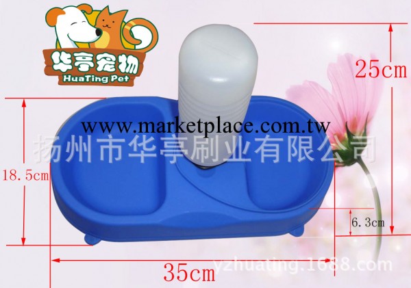 寵物用品 寵物飲水器 寵物食具 狗碗 寵物雙狗碗工廠,批發,進口,代購