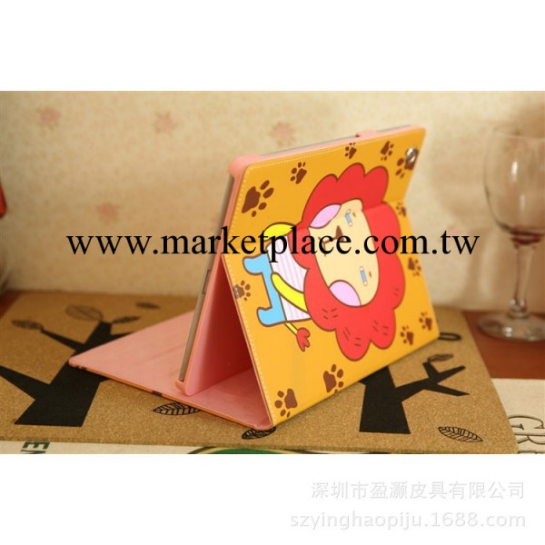 蘋果卡通 IPAD2/3保護套羅曼妮迷你可愛外殼 iPad4休眠皮套動物工廠,批發,進口,代購