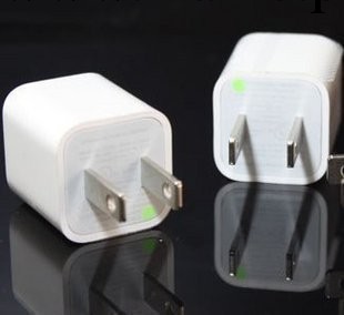 批發 蘋果IPHONE 4S 3GS ipod充電器 USB充電頭綠點火牛頭 全波工廠,批發,進口,代購