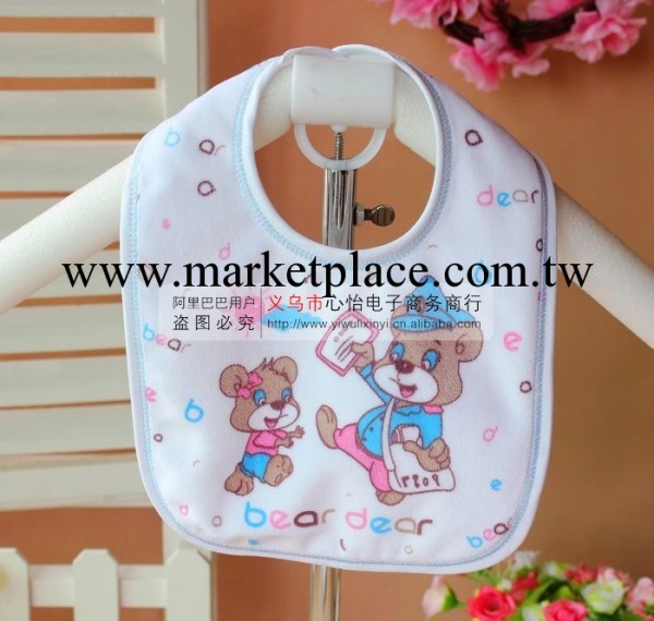 嬰幼兒用品/寶寶圍嘴 圍兜 防水口水兜/天鵝絨防水圍嘴 A-3工廠,批發,進口,代購