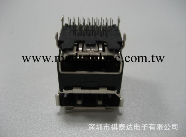雙層HDMI 母座雙層HDMI母座DIP hdmi連接器工廠,批發,進口,代購