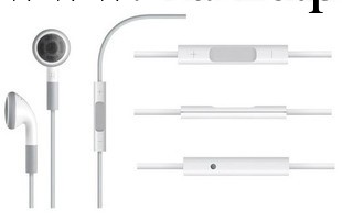 廠傢直銷蘋果手機耳機 iphone4G帶線控耳機帶香味 帶麥加調音耳機批發・進口・工廠・代買・代購