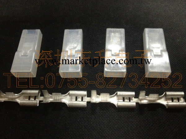 連帶端子 插簧6.3mm 250 配尼龍硬護套 膠殼 連接器工廠,批發,進口,代購