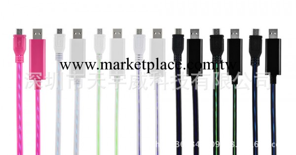 【熱銷】新款蘋果發光數據線 充電發光線 iphone4 iphone5數據線工廠,批發,進口,代購