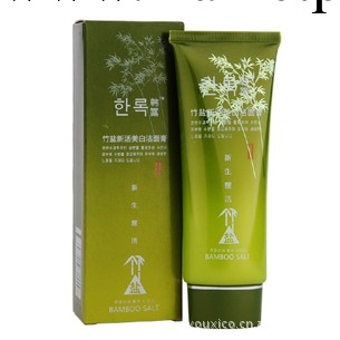 韓露 [第二代]竹鹽新活美白潔面膏100g 【專櫃熱賣】工廠,批發,進口,代購