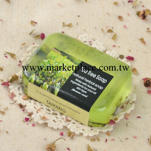 廠傢直供D-narn泰國綠茶精油祛痘美白手工香皂90g oem加工定做工廠,批發,進口,代購
