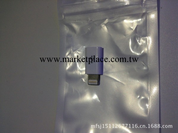 標準Micro USB母轉蘋果iphone5 USB 8pin轉接頭 蘋果充電轉接頭工廠,批發,進口,代購
