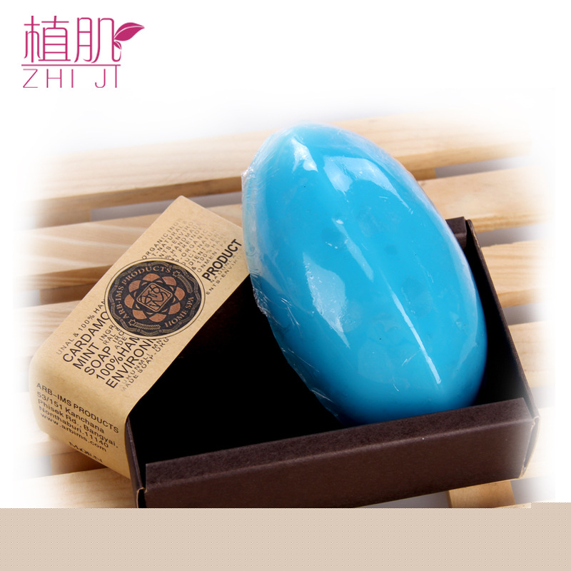 泰國手工薄荷精油潔面皂 控油去黑頭美白 特價批發工廠,批發,進口,代購