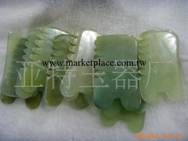 批發玉石梳子，梳子形刮痧板，刮痧梳子，護膚美容器具工廠,批發,進口,代購