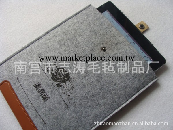 【廠傢直銷2012款】毛氈電腦包 內膽包 防振環保 毛氈ipad包工廠,批發,進口,代購