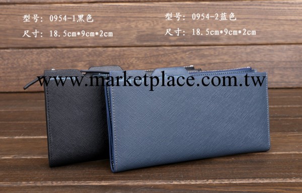 【國產】菲傢精品牛皮長款錢包時尚潮流男士大牌錢夾0954黑色藍色工廠,批發,進口,代購