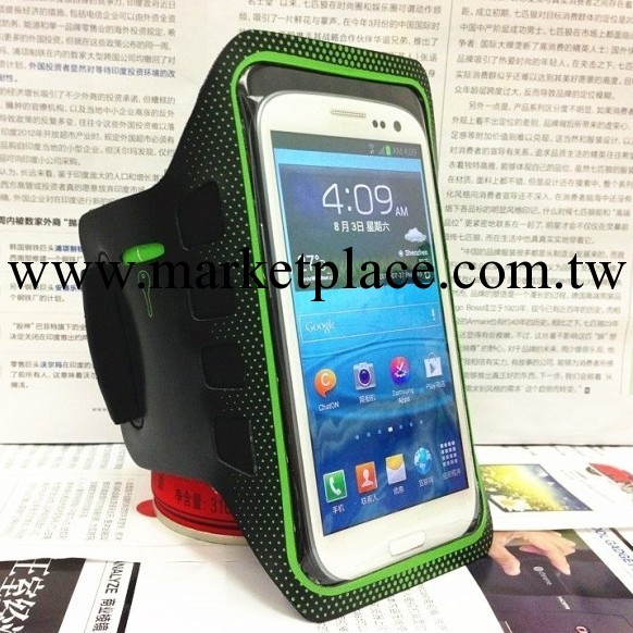 工廠現貨 新款三星S3臂帶 i9300波點臂帶 高檔商務臂帶工廠,批發,進口,代購