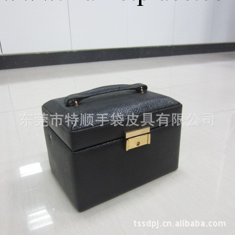 供應歐美高檔PU化妝盒，鎖具開合，攜帶方便，容量大工廠,批發,進口,代購