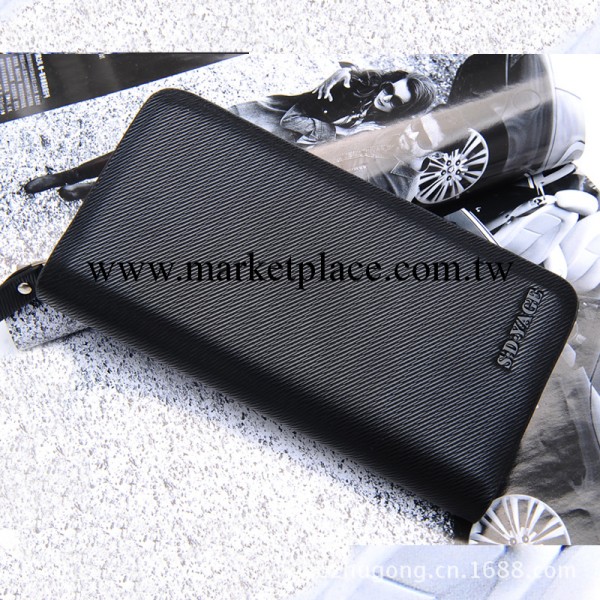 2013新款時尚休閒男士錢包多卡位錢夾手拿包皮夾可訂做禮品包工廠,批發,進口,代購