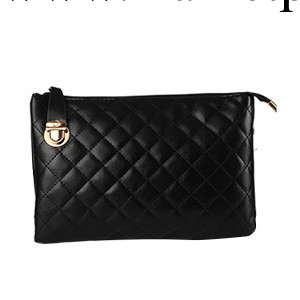 2013年秋季新品菱格手拿包 時尚搭扣拉鏈包 宴會出街首選包包之一工廠,批發,進口,代購