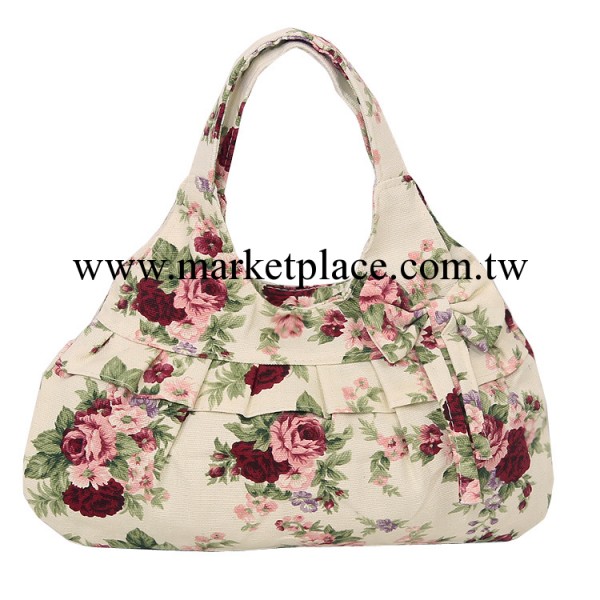 2013新款印花女包 批發加工帆佈包 甜美淑小包 休閒手提包現貨供工廠,批發,進口,代購