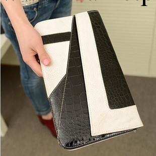 廠傢批發 2013新款韓版黑白配單肩包時尚手拿 女包批發工廠,批發,進口,代購