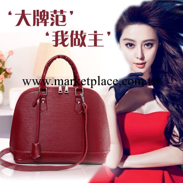 廠傢直銷 新款歐美大牌范范冰冰同款牙簽紋小貝殼高檔手提潮女包工廠,批發,進口,代購