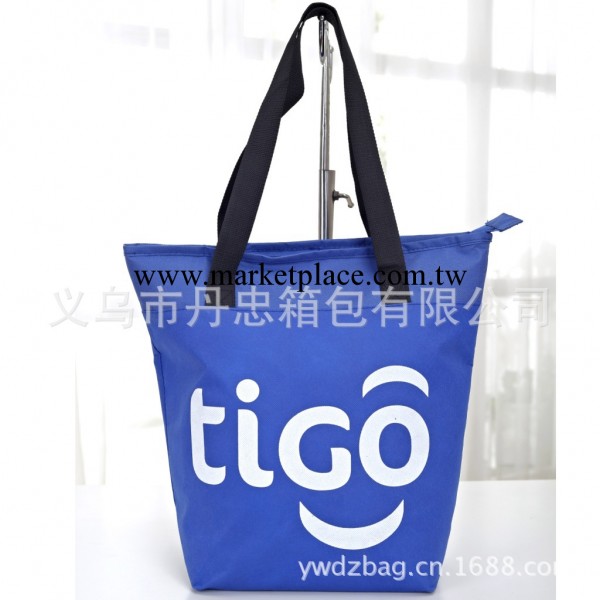 廠傢直銷手提包 時尚藍色字母圖案手提包 環保實用包包 手拿包工廠,批發,進口,代購