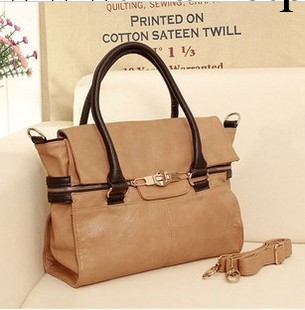 2012秋冬新款歐美氣質時尚旋扣包 手提斜挎女包包 CX1213工廠,批發,進口,代購