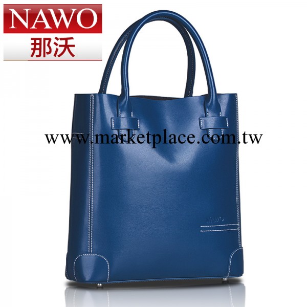 NAWO那沃 2013新款歐美風大牌牛皮女包單肩包 手提包 大包子母包工廠,批發,進口,代購