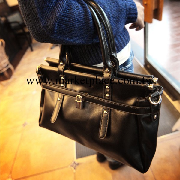 新款 歐美復古PU包 大牌鉑金包 女士休閒手提包 斜挎包155工廠,批發,進口,代購
