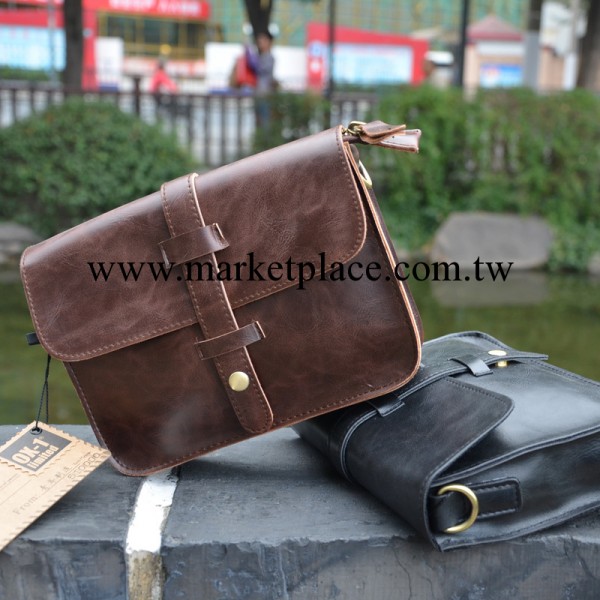 復古英倫森女森林系皮帶扣古著軟皮單肩小皮包斜挎女包2125工廠,批發,進口,代購