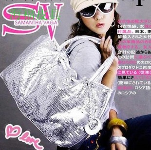 批發女包 2013新款韓版手提包亮片包珠片包休閒手袋LZ015工廠,批發,進口,代購