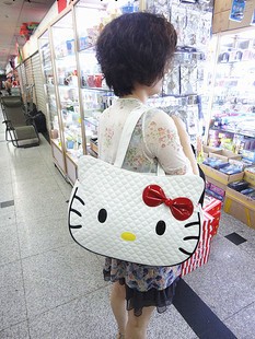 新款hello kitty女包 可愛卡通凱蒂貓斜挎包女士手挽包休閒小挎包工廠,批發,進口,代購