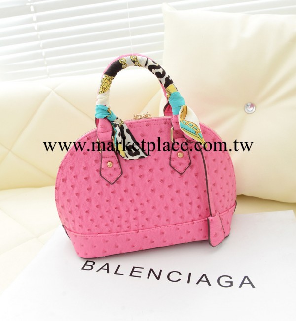 2013新款潮女包 大牌鴕鳥紋貝殼包 單肩斜跨手提小包包廠傢直銷工廠,批發,進口,代購