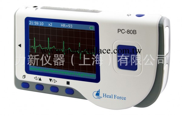 力康healforce愛心寶快速心電檢測機PC-80B彩色 心電機工廠,批發,進口,代購