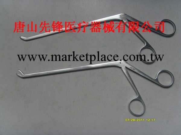 ㊣【上海金鐘】/髓核鉗 20cm指圈式上彎 骨科手術器械  咬骨鉗工廠,批發,進口,代購