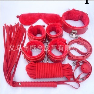 成人保健用品情趣套裝 紅色毛絨套裝 情趣7件套 廠傢情趣七件套工廠,批發,進口,代購