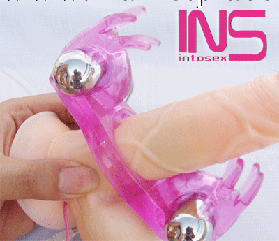 成人用品男用情趣用品 雙兔子電子震動環延時水晶套 一件代發 女工廠,批發,進口,代購