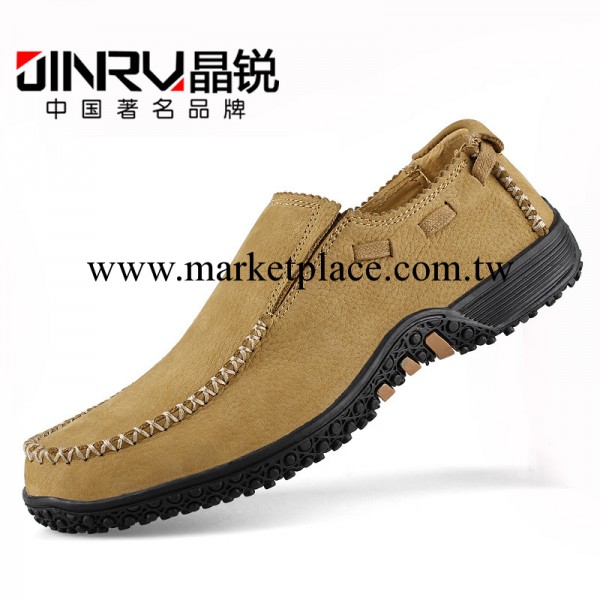 2013新款真皮平底套腳休閒男式皮鞋工廠,批發,進口,代購