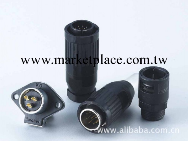 航空插頭，KP20系列，防水等級IP65，LED顯示屏用連接器工廠,批發,進口,代購