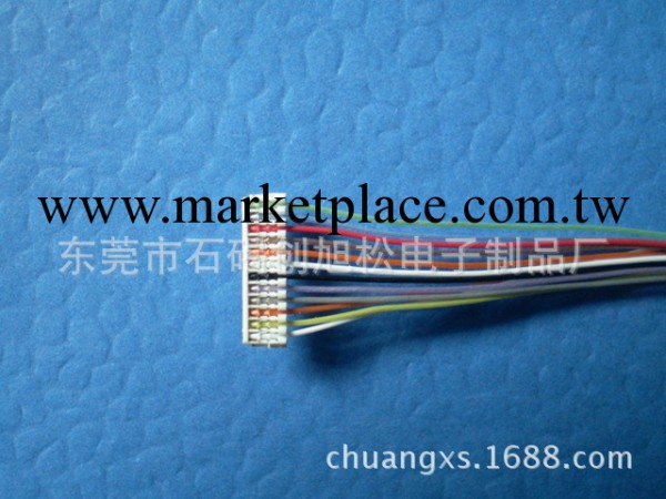 廠傢供應各種規格電子線 0.8刺破10064鐵氟龍極細線連接器工廠,批發,進口,代購