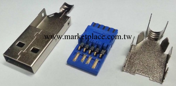USB3.0 AM 連接器 A公 短體 長鐵殼 短鐵殼 三件式 一體式 焊線式工廠,批發,進口,代購