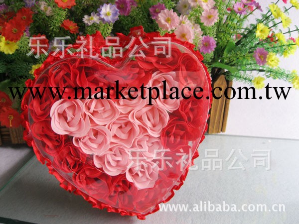 婚慶用品 24朵蕾絲玫瑰香皂花元旦節禮品聖誕節禮物 創意朋友禮物工廠,批發,進口,代購