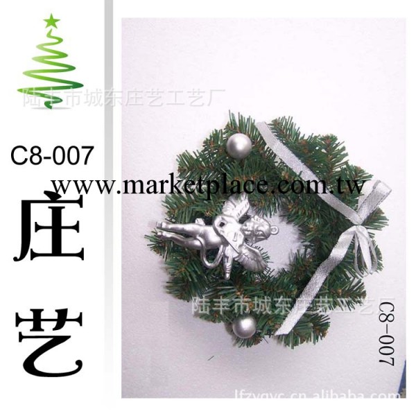 聖誕節慶節用品 聖誕花環 PVC材花環工廠,批發,進口,代購
