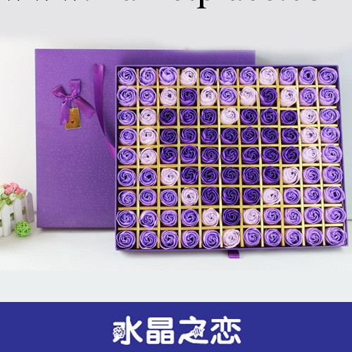 聖誕節創意禮物批發永不凋謝的玫瑰香皂花禮盒送女朋友網店爆款工廠,批發,進口,代購