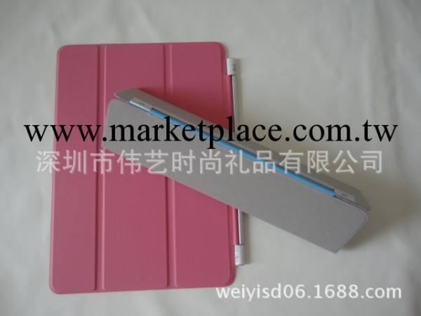 單片三折五金條ipad5電壓皮套 ipad air 智能休眠工廠,批發,進口,代購