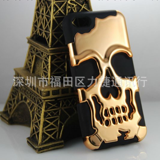 iphone5/5S蘋果保護套 電鍍加矽膠二合一手機殼批發 軟膠保護殼工廠,批發,進口,代購