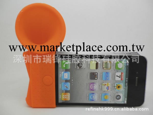 4/5G矽膠揚聲器 IPHONE矽膠揚聲器 現模現貨供應矽膠擴音器工廠,批發,進口,代購