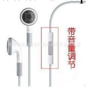 廠傢直銷蘋果耳機原裝音質 iphone4耳機 iphone4S 蘭版耳機ipad3工廠,批發,進口,代購